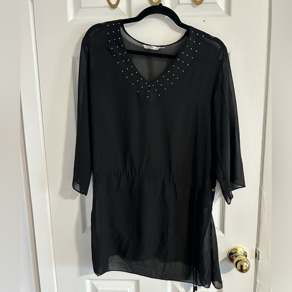 Sheer Beach Cover Up